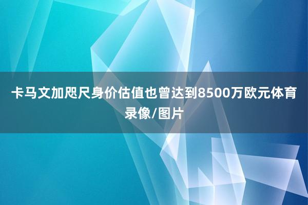 卡马文加咫尺身价估值也曾达到8500万欧元体育录像/图片