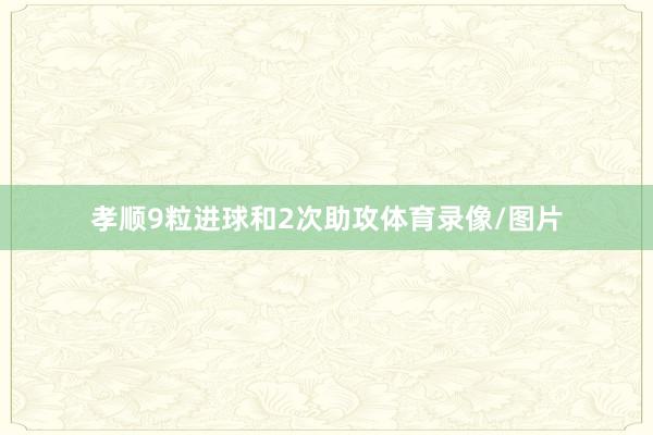 孝顺9粒进球和2次助攻体育录像/图片