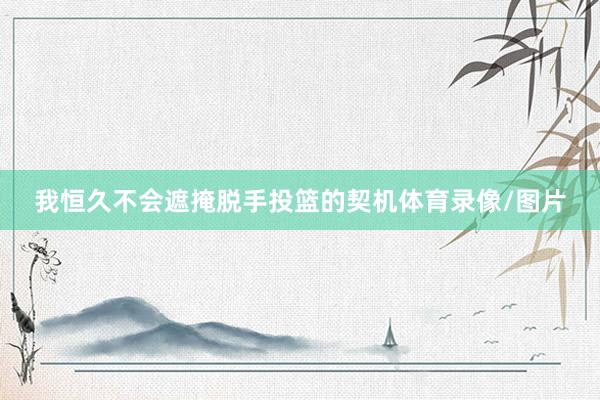 我恒久不会遮掩脱手投篮的契机体育录像/图片