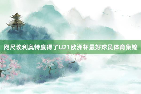 咫尺埃利奥特赢得了U21欧洲杯最好球员体育集锦