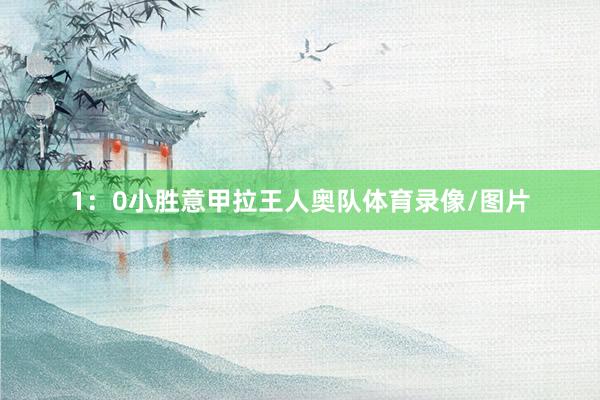 1:0小胜意甲拉王人奥队体育录像/图片