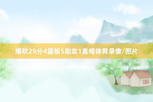 爆砍29分4篮板5助攻1盖帽体育录像/图片