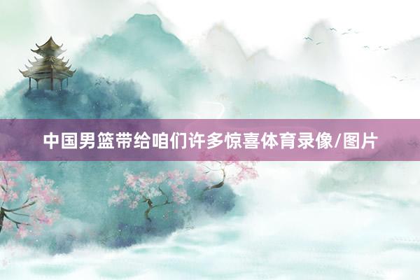 中国男篮带给咱们许多惊喜体育录像/图片